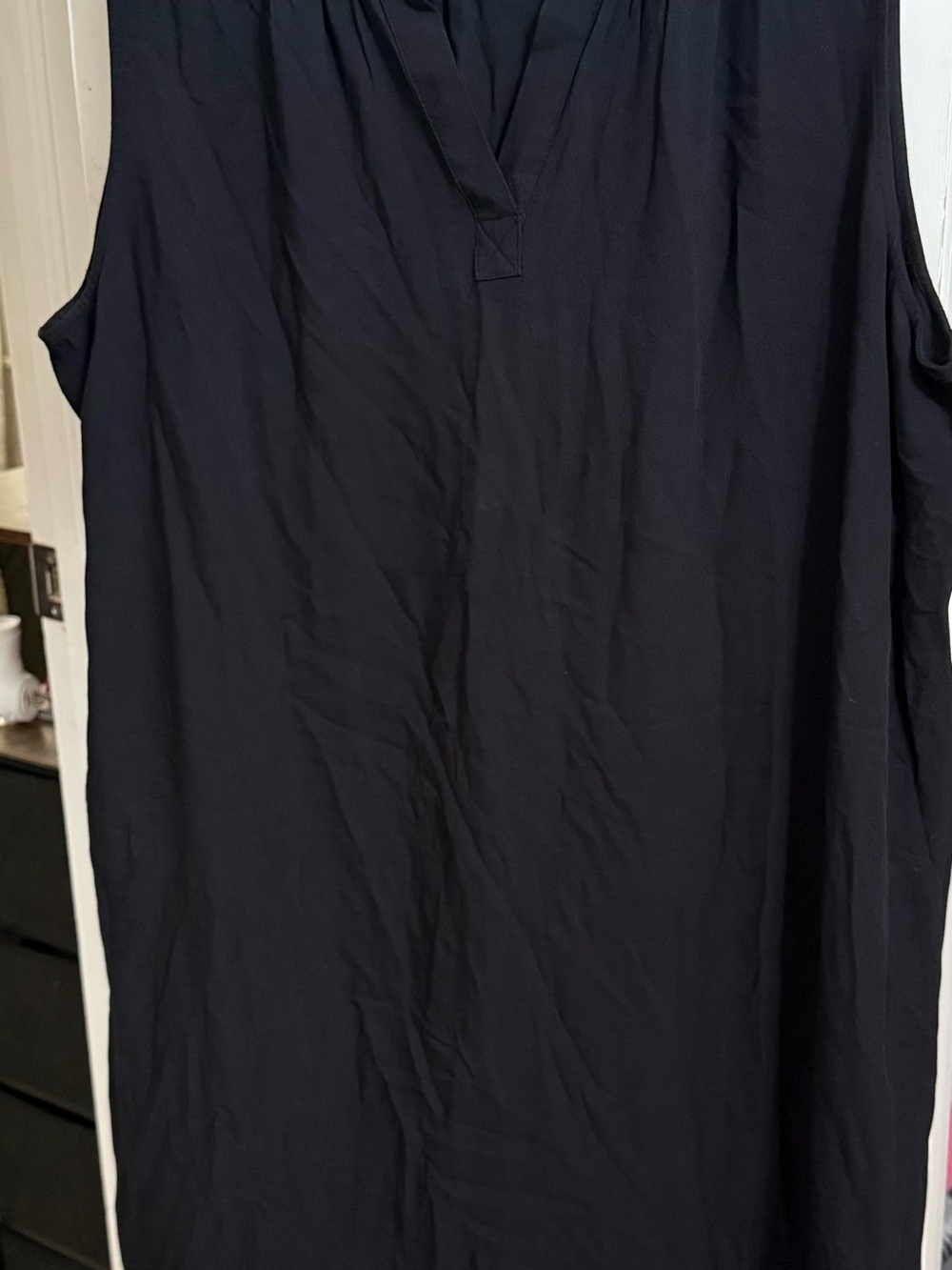 Amazon Essentials Black Crewneck Top